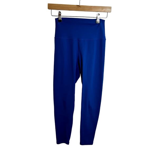 P'Tula Mayra Legging Womens Size Medium Pacific Blue EUC Activewear Yoga Running - Picture 5 of 7